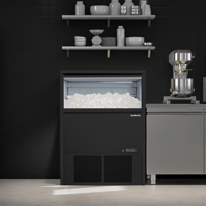 SnoMaster SM-80 Black 80kg Commercial Gourmet Ice Maker