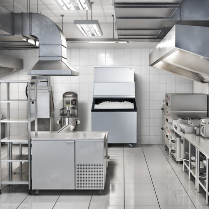 SnoMaster SM-250 250kg Commercial Square Ice Maker
