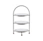 Tiger Tea Cake Stand 3 Tier - 18/10 S/Steel (27cm Plates Not Included) L256 x W256 x H421mm by Tiger  Commercial catering equipment