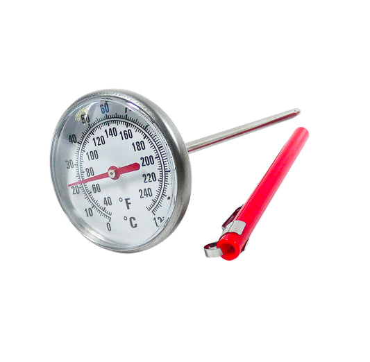 Thermometer Pocket Dial (130mm, 0C to 120C) by Other Brands  Commercial catering equipment
