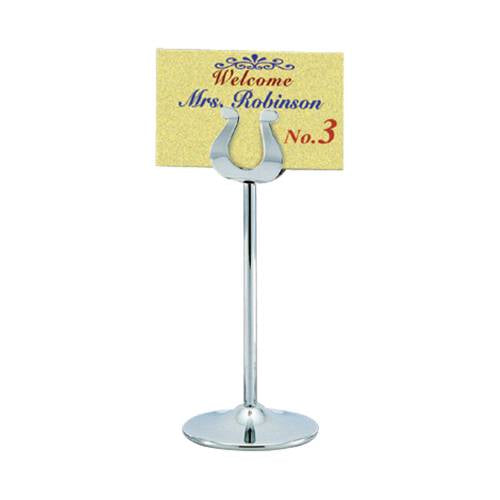 Table Number Stand â Stainless Steel (200mm)