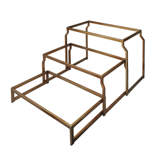 Tiger Vintage Three-Step Riser Steel T-Collection Bronze GN1/1 by Tiger  Commercial catering equipment