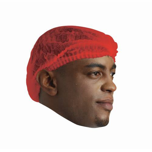 Chef Equip Disposable Mop Caps Red (Pack of 100)