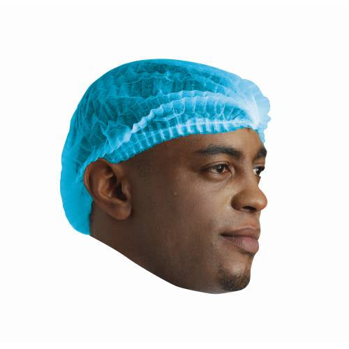Chef Equip Disposable Mop Caps Blue (Pack of 100)