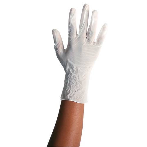 Chef Equip Disposable Vinyl Gloves Powder-Free (Pack of 100)
