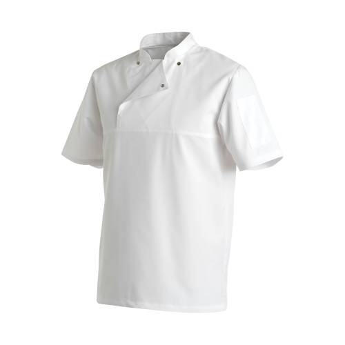 Chef Equip Utility Coat -Short Sleeve White (XX-Large)
