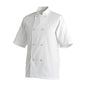 Chef Equip Basic Chef Jacket -Short Sleeve White (XXX-Large) by Chef Equip  Commercial catering equipment