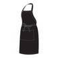 Chef Equip Full Bib Apron -Black