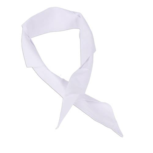 Chef Equip Triangle Neck Tie -White