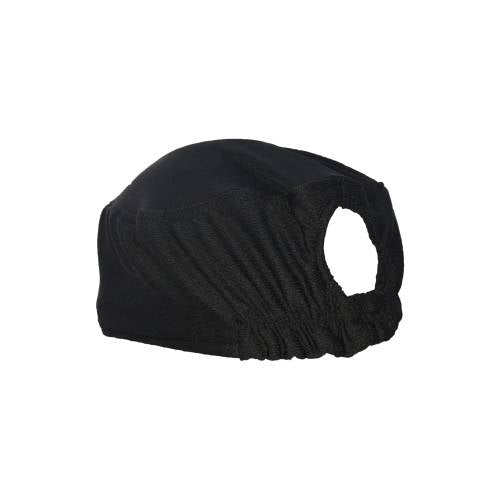 Chef Equip Ezi-Breathe Chef Hat -Black with Elastic Back