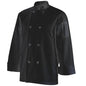 Chef Equip Basic Chef Jacket -Long Sleeve Black (X-Large)