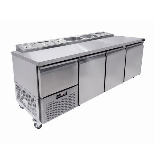 Underbar Fridge Pizza Top Solid Door â 3½ Door