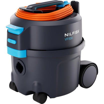 Nilfisk VP300 HEPA EP S2 EU - Commercial Dry Vacuum Cleaner 700W, HEPA 14