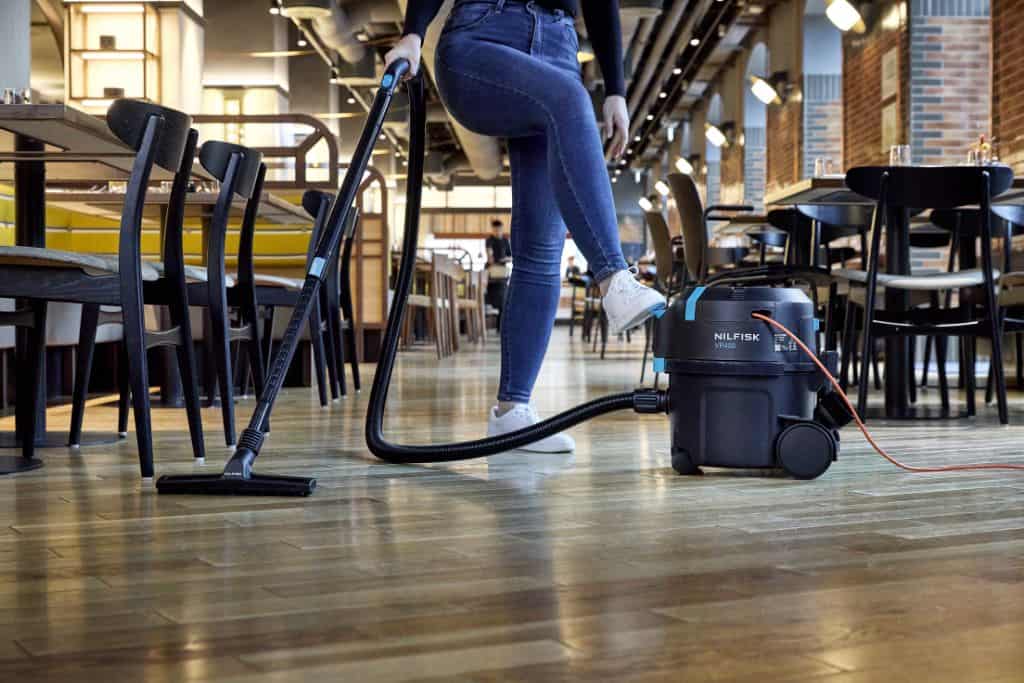 Nilfisk VP400 HEPA Dry Canister Vacuum Cleaner
