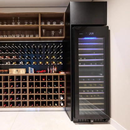 SnoMaster - 158 Bottle Pro Series Dual Zone Wine Cooler (VT-181PRO)