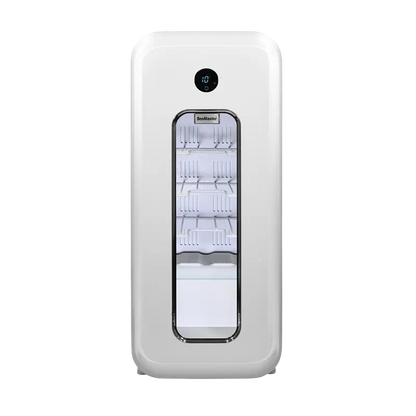 SnoMaster - 14 Bottle Single Zone Retro Wine Cooler - Cream (VT-19RC)