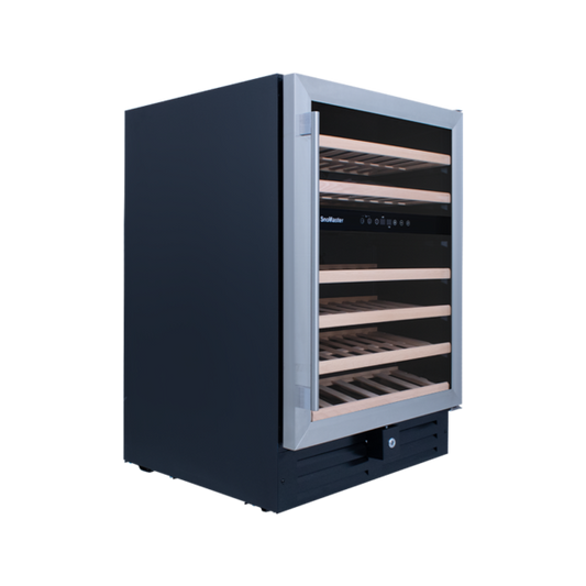 SnoMaster SMWC-46 46 Bottle Dual Zone Wine Cooler