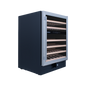 SnoMaster SMWC-46 46 Bottle Dual Zone Wine Cooler
