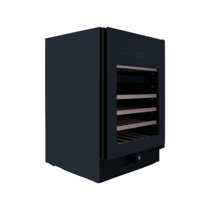SnoMaster SMWC-46PRO(H) 46 Bottle Pro Series Dual Zone Wine Cooler