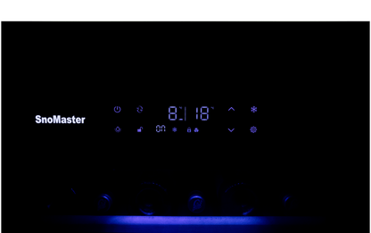 SnoMaster - 78 Bottle Pro Series Dual Zone Wine Cooler (VT-94PRO)