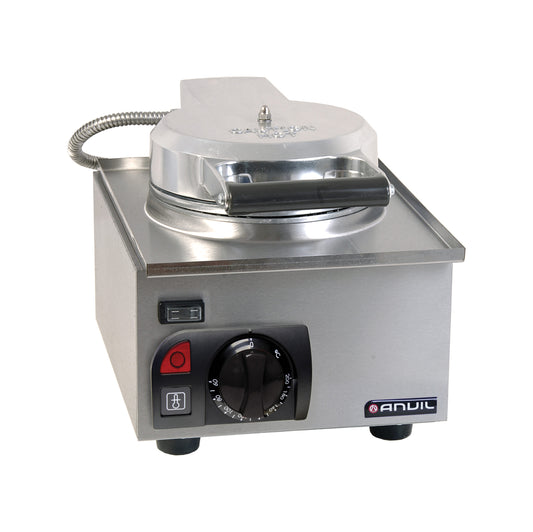 Anvil Single-Plate Waffle Baker ,Round Belgian Style