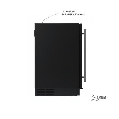 Salvadore Wine Cooler - 46 Bottle, Dual Zone Air Cooling