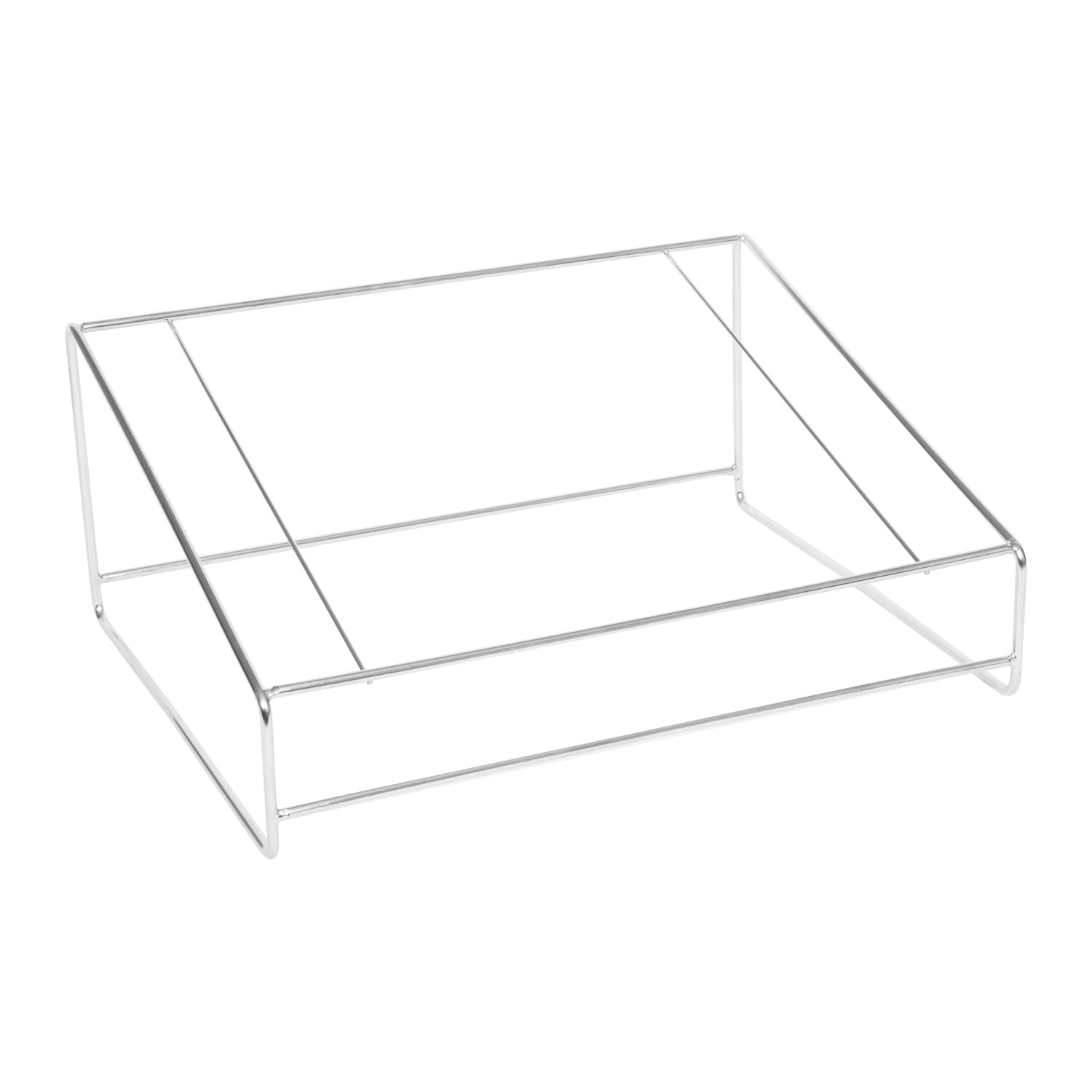 Infiniti Wood Display Stand Steel 400 x 300mm by Infiniti  Commercial catering equipment