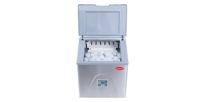 SnoMaster - 20Kg/24Hr Counter-Top Bullet Type Ice-Maker - Stainless Steel (ZBC-20)