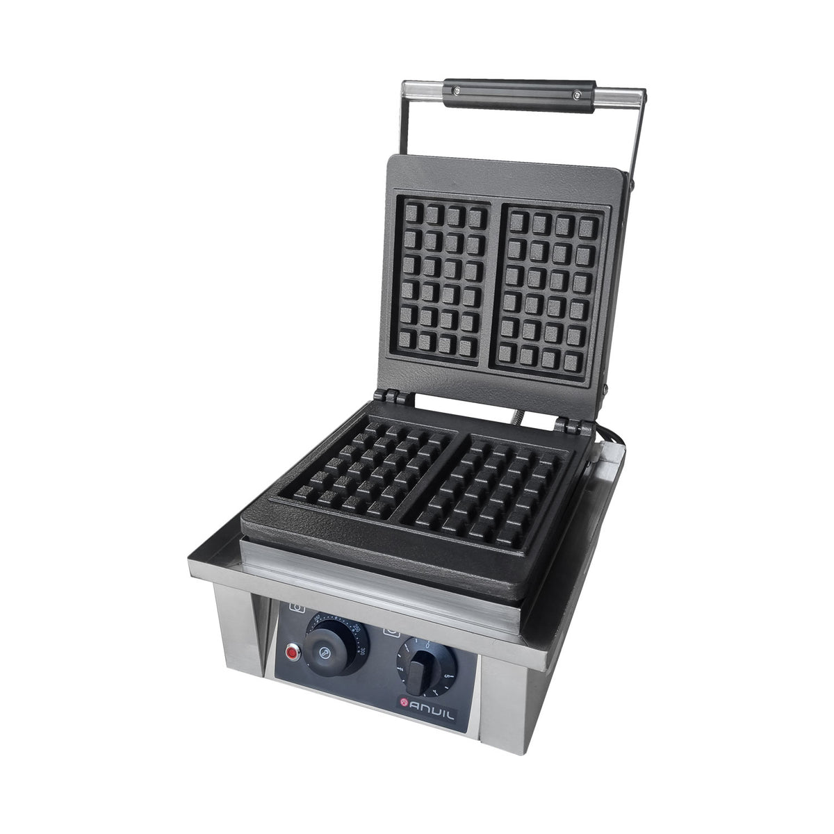 Anvil WBA2001 Belgian square waffle baker with single plate and two divisions