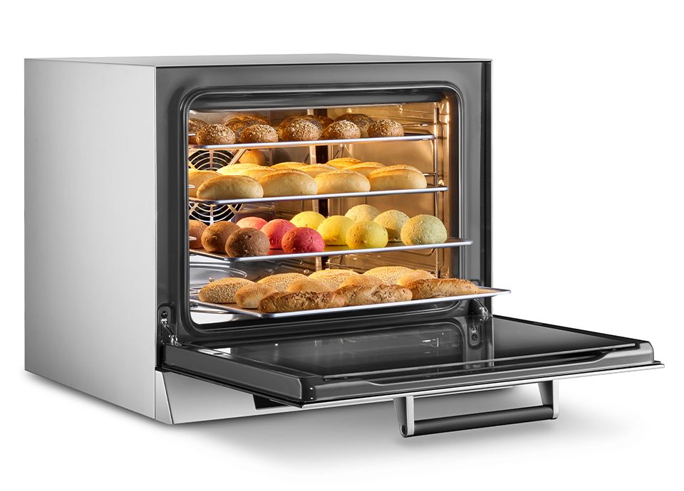 SMEG Professional ALFA43X 4-Tray Convection Oven