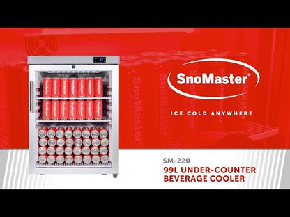 SnoMaster - 99L Under-Counter Beverage Cooler (SM-220)