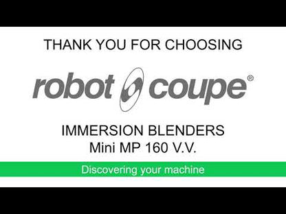 Robot Coupe Mini MP 160 V.V. Power Mixer - Stainless Steel Foot
