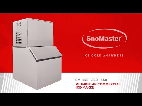 SnoMaster - 450Kg/24Hr Commercial Square Block Type Ice Maker (SM-450)