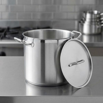 Global Casserole Pot - Stainless Steel - Value Range - 1.9 Litre