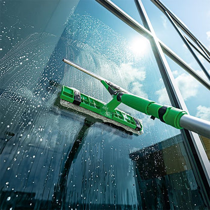 Unger Visa Versa Pro 35cm & Optiloc Telescopic Pole Combo (Various Sizes)
